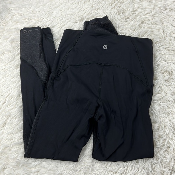 Lululemon Strength & Sweat Crop *23" Black - Picture 7 of 7